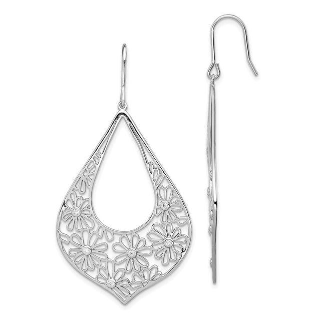 Sterling Silver Earrings Style QE7360 - Classique Jewelry Inc.