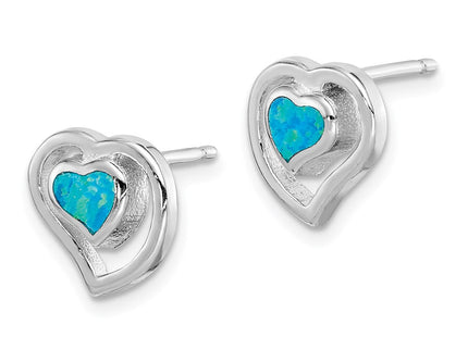 Sterling Silver Earrings Style QE7440 - Classique Jewelry Inc.