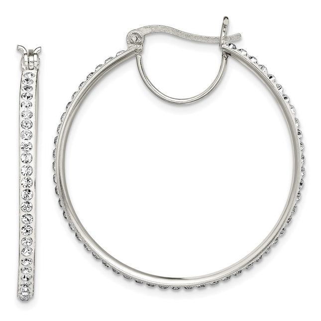 Sterling Silver Earrings Style QE7457 - Classique Jewelry Inc.