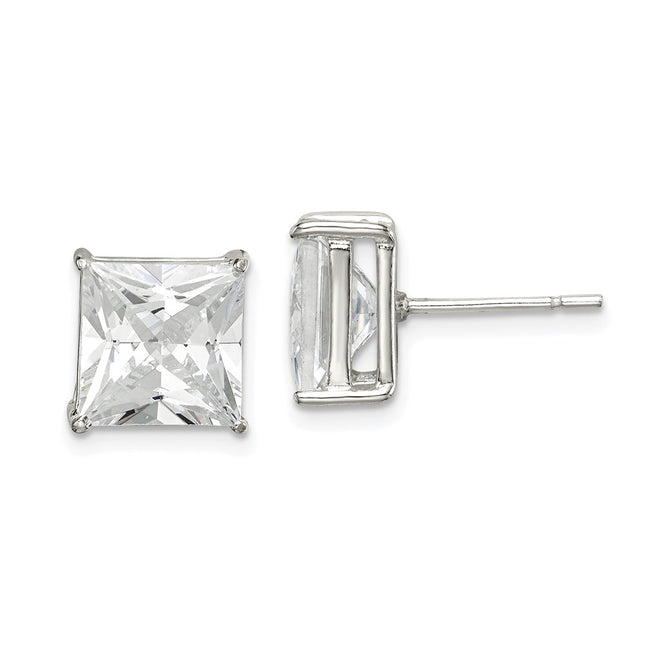 Sterling Silver Earrings Style QE7509 - Classique Jewelry Inc.