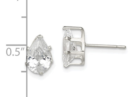 Sterling Silver Earrings Style QE7542 - Classique Jewelry Inc.