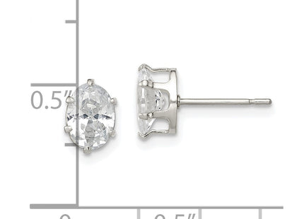 Sterling Silver Earrings Style QE7544 - Classique Jewelry Inc.