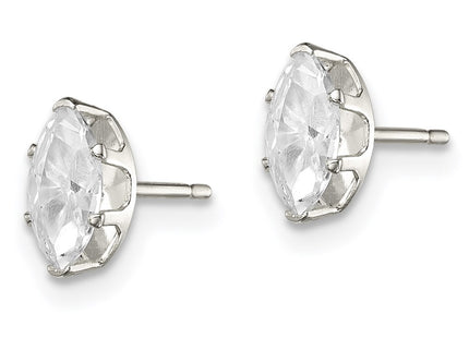 Sterling Silver Earrings Style QE7553 - Classique Jewelry Inc.