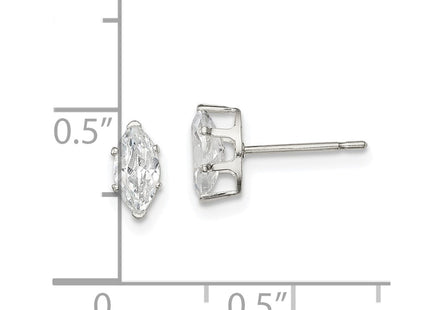 Sterling Silver Earrings Style QE7553 - Classique Jewelry Inc.