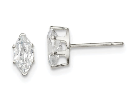 Sterling Silver Earrings Style QE7553 - Classique Jewelry Inc.