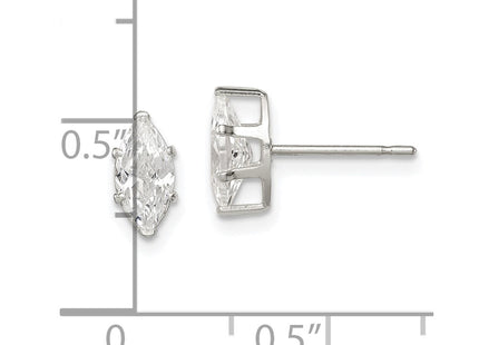 Sterling Silver Earrings Style QE7554 - Classique Jewelry Inc.