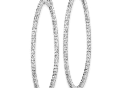 Sterling Silver Earrings Style QE7563 - Classique Jewelry Inc.