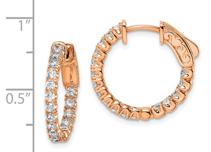Sterling Silver Earrings Style QE7567P - Classique Jewelry Inc.