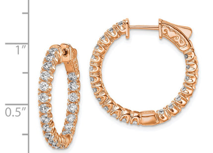 Sterling Silver Earrings Style QE7570P - Classique Jewelry Inc.