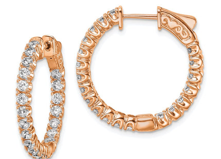Sterling Silver Earrings Style QE7570P - Classique Jewelry Inc.