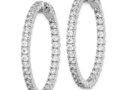Sterling Silver Earrings Style QE7571 - Classique Jewelry Inc.