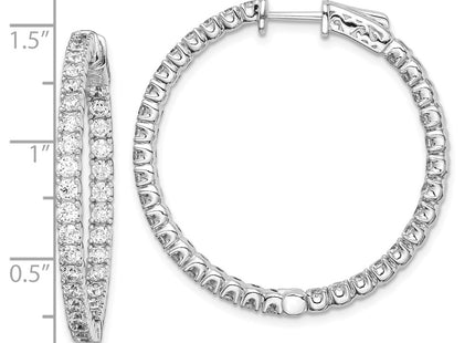 Sterling Silver Earrings Style QE7571 - Classique Jewelry Inc.