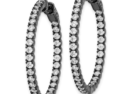 Sterling Silver Earrings Style QE7571B - Classique Jewelry Inc.