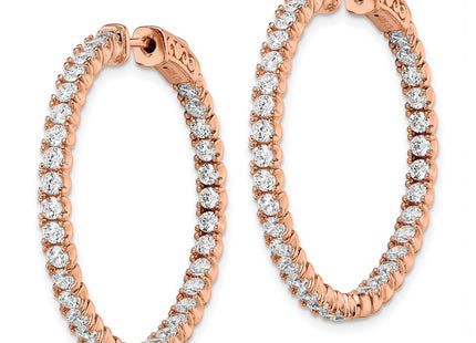 Sterling Silver Earrings Style QE7571P - Classique Jewelry Inc.