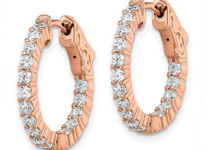 Sterling Silver Earrings Style QE7575P - Classique Jewelry Inc.