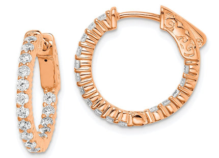 Sterling Silver Earrings Style QE7575P - Classique Jewelry Inc.