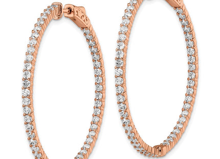 Sterling Silver Earrings Style QE7577P - Classique Jewelry Inc.
