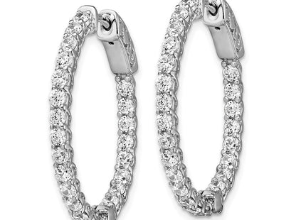 Sterling Silver Earrings Style QE7578 - Classique Jewelry Inc.
