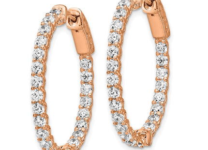 Sterling Silver Earrings Style QE7578P - Classique Jewelry Inc.