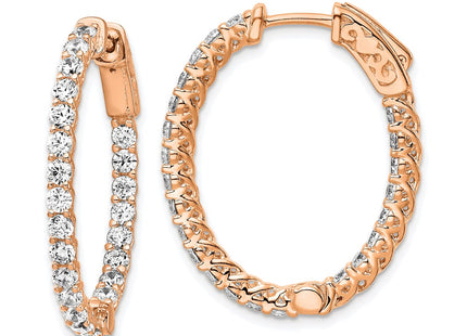 Sterling Silver Earrings Style QE7578P - Classique Jewelry Inc.
