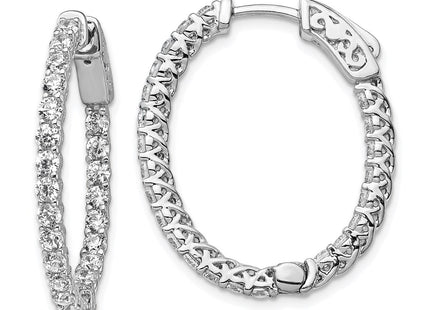 Sterling Silver Earrings Style QE7578 - Classique Jewelry Inc.