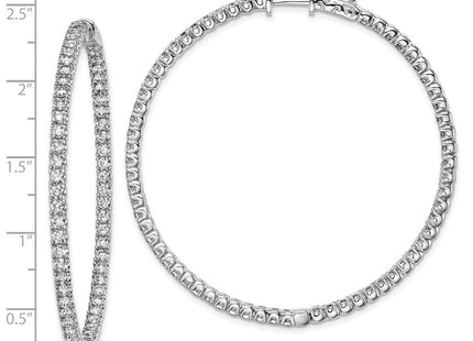 Sterling Silver Earrings Style QE7583 - Classique Jewelry Inc.