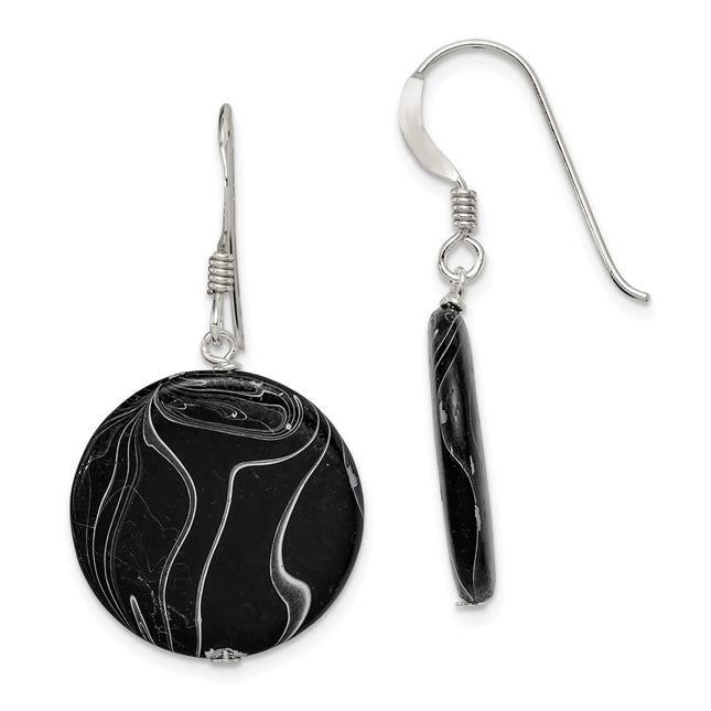 Sterling Silver Earrings Style QE7621 - Classique Jewelry Inc.