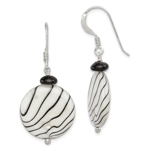 Sterling Silver Earrings Style QE7622 - Classique Jewelry Inc.