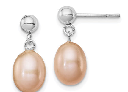 Sterling Silver Earrings Style QE7653 - Classique Jewelry Inc.