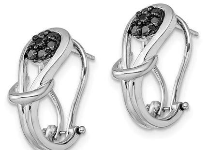 Sterling Silver Earrings Style QE7874 - Classique Jewelry Inc.