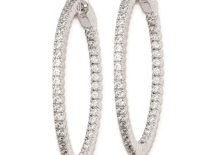 Sterling Silver Earrings Style QE7943 - Classique Jewelry Inc.