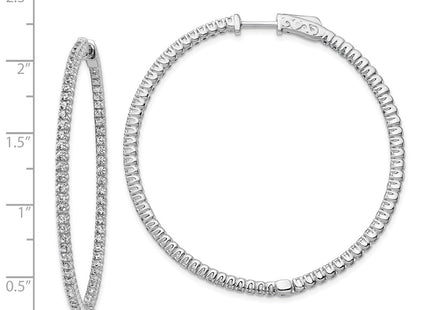 Sterling Silver Earrings Style QE7944 - Classique Jewelry Inc.