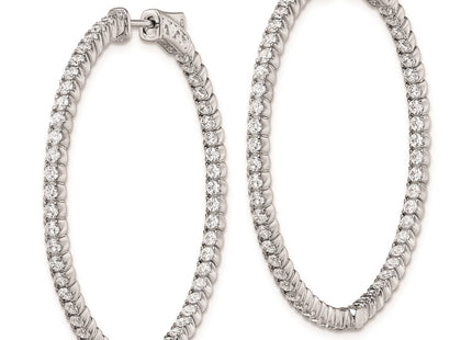 Sterling Silver Earrings Style QE7948 - Classique Jewelry Inc.