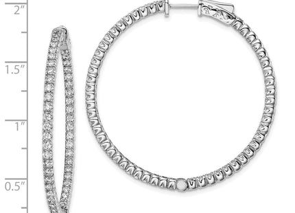 Sterling Silver Earrings Style QE7948 - Classique Jewelry Inc.