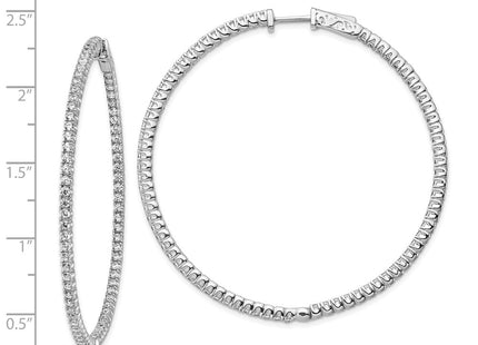 Sterling Silver Earrings Style QE7949 - Classique Jewelry Inc.