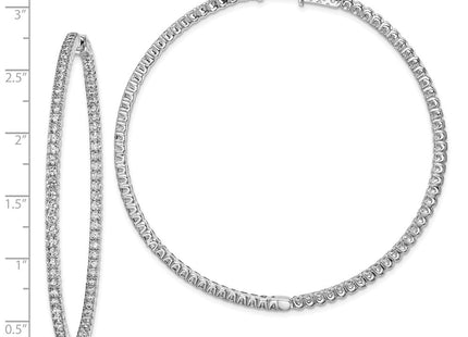 Sterling Silver Earrings Style QE7952 - Classique Jewelry Inc.