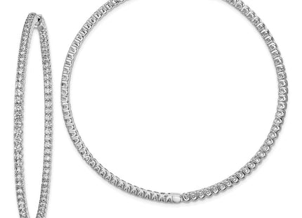 Sterling Silver Earrings Style QE7952 - Classique Jewelry Inc.