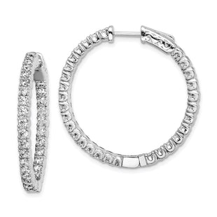 Sterling Silver Earrings Style QE7957 - Classique Jewelry Inc.