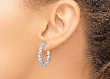 Sterling Silver Earrings Style QE7959 - Classique Jewelry Inc.
