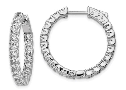 Sterling Silver Earrings Style QE7959 - Classique Jewelry Inc.