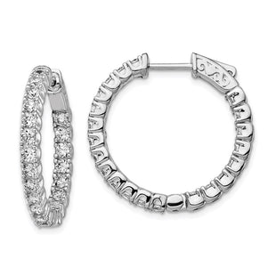 Sterling Silver Earrings Style QE7959 - Classique Jewelry Inc.
