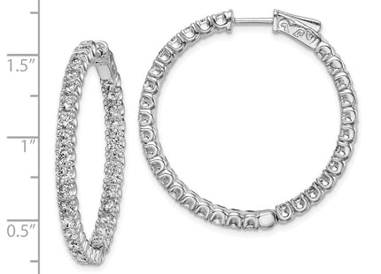 Sterling Silver Earrings Style QE7960 - Classique Jewelry Inc.