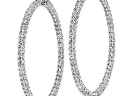 Sterling Silver Earrings Style QE7961 - Classique Jewelry Inc.