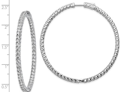 Sterling Silver Earrings Style QE7961 - Classique Jewelry Inc.