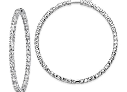 Sterling Silver Earrings Style QE7961 - Classique Jewelry Inc.