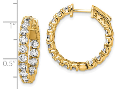 Sterling Silver Earrings Style QE7962Y - Classique Jewelry Inc.