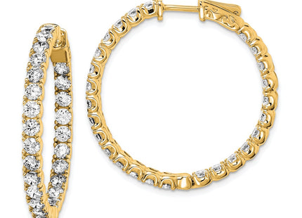 Sterling Silver Earrings Style QE7963Y - Classique Jewelry Inc.