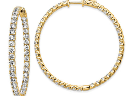 Sterling Silver Earrings Style QE7964Y - Classique Jewelry Inc.