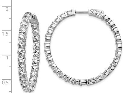 Sterling Silver Earrings Style QE7976 - Classique Jewelry Inc.