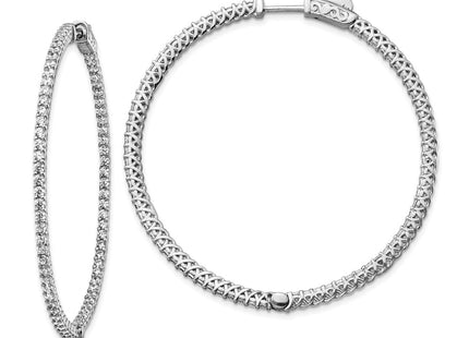 Sterling Silver Earrings Style QE7980 - Classique Jewelry Inc.